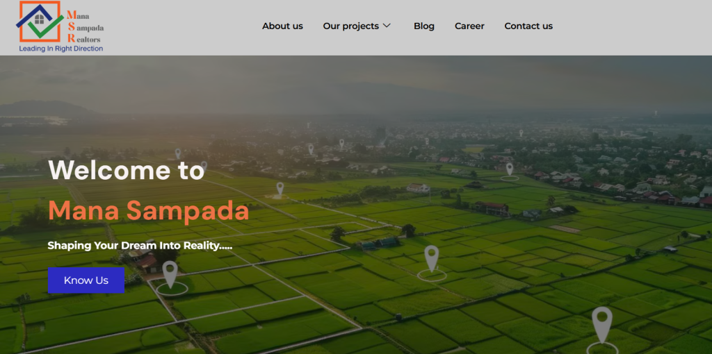 Mana Sampada Website